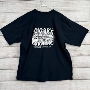 Cook's Corner Trabuco Hills Short Sleeve T-Shirt Mens 2XL Black‎